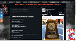 Desktop Screenshot of corinthgym.com