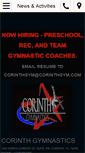 Mobile Screenshot of corinthgym.com